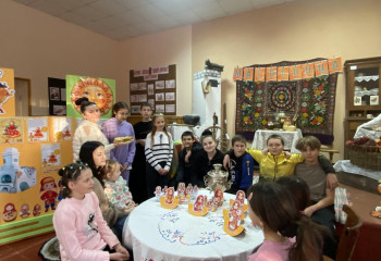 Первый день масленицы.Посиделки «Блинные узоры».